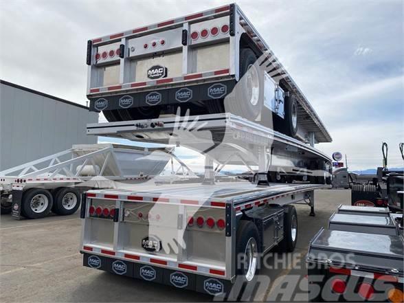 MAC TRAILER MFG OWNER OPPP ALL ALUM 48' FLATBED, LIFT  Flatbed/Dropside semi-trailers