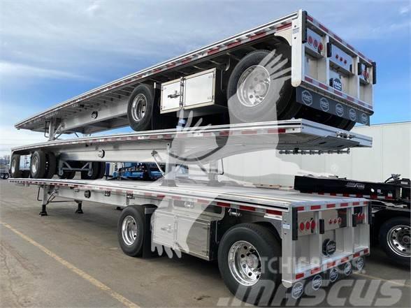 MAC TRAILER MFG OWNER OPPP ALL ALUM 48' FLATBED, LIFT  Flatbed/Dropside semi-trailers