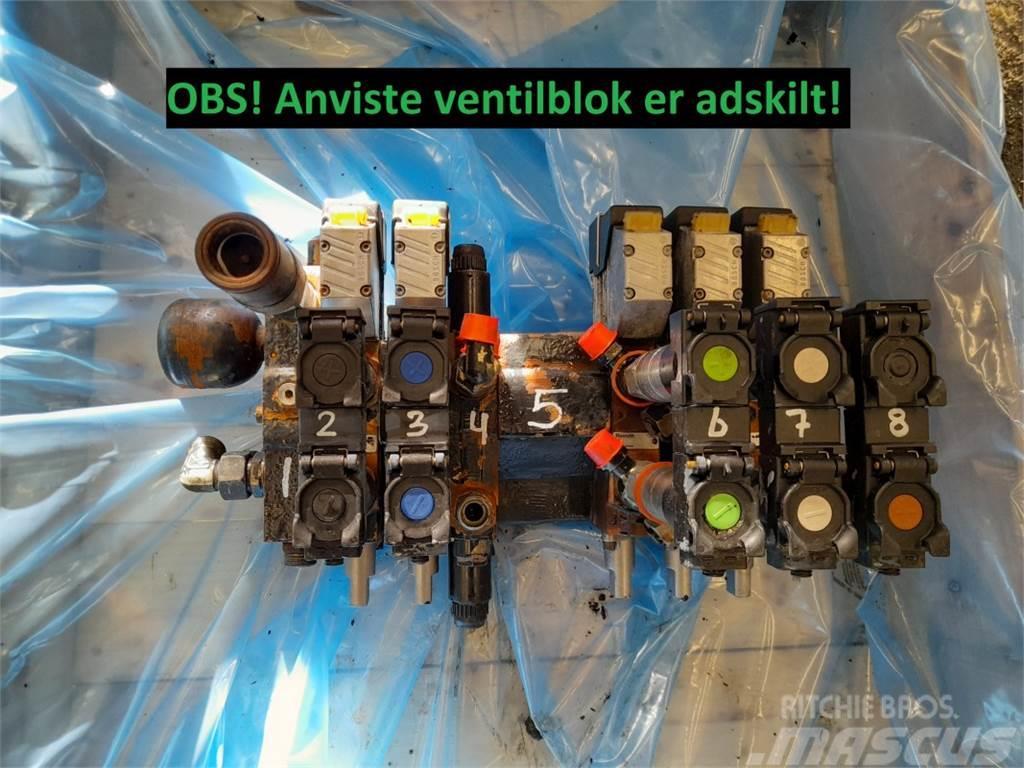 Case IH CVX1190 Remote control valve Hidraulikos įrenginiai