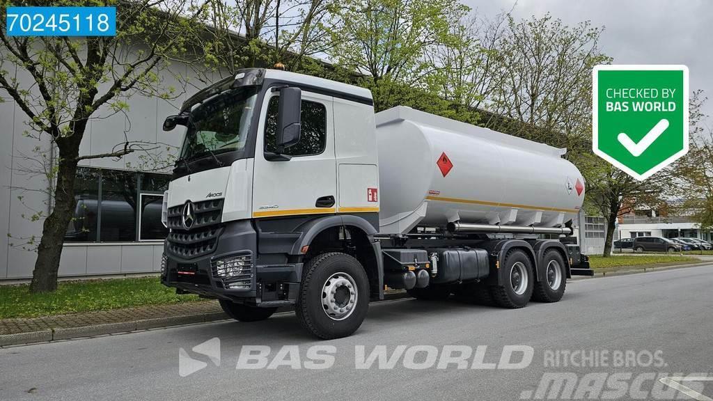 Mercedes-Benz Arocs 3340 6X4 20.000ltr Fuel tanker ADR EURO 3 Automobilinės cisternos