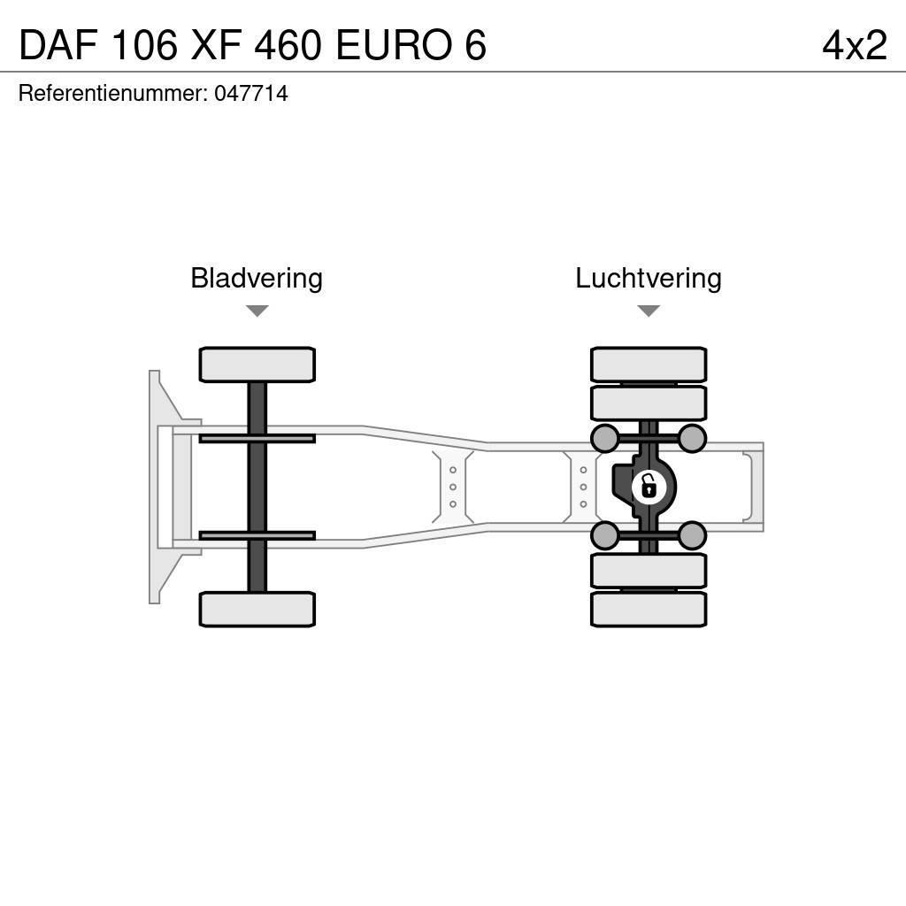DAF 106 XF 460 EURO 6 Tractor Units
