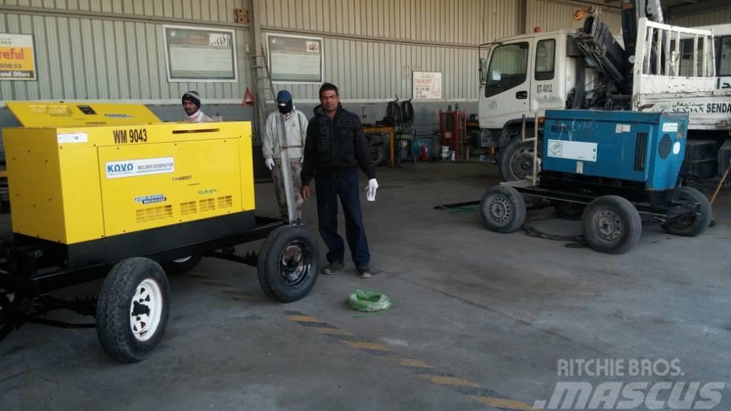 Kubota Soldadoras Diesel EW400DST Dyzeliniai generatoriai