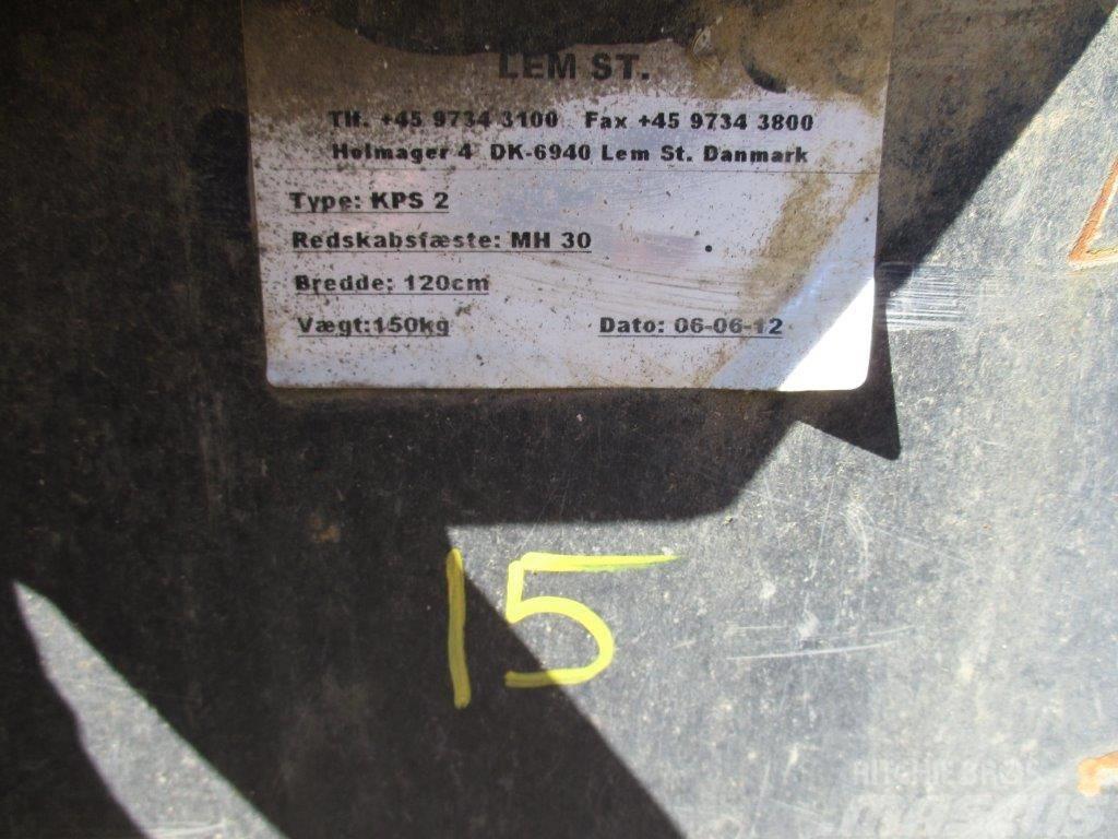 Kipbar planerskovl JST 120cm m. koniske sider–MH30 Buckets