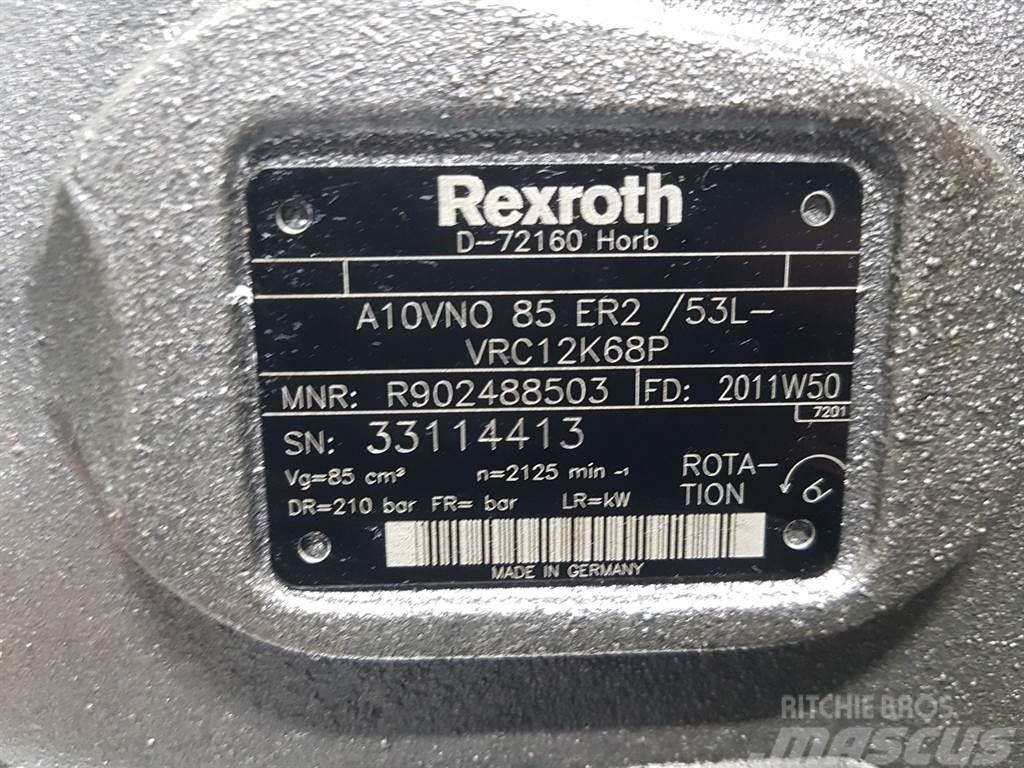 Rexroth A10VNO85ER2/53L-R902488503-Load sensing pump Hidraulikos įrenginiai