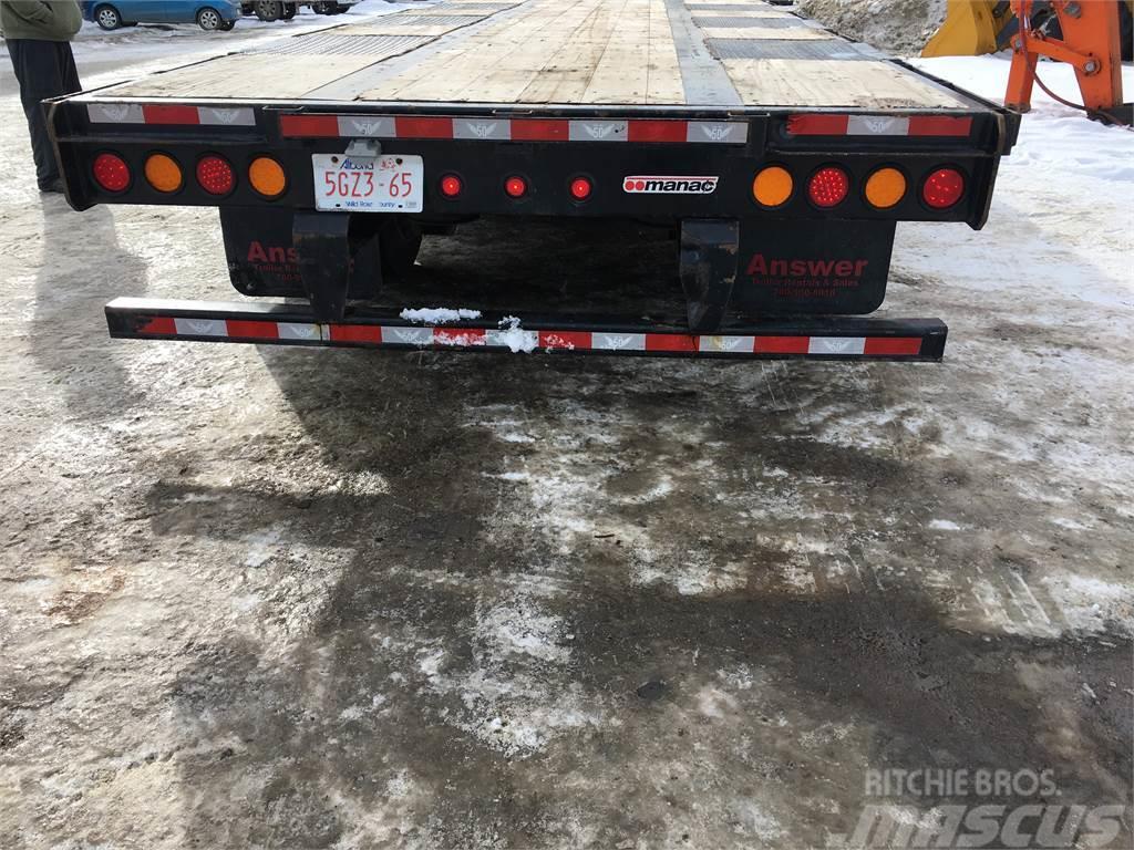 Manac 53' Tridem Step Deck Bortinių sunkvežimių priekabos su nuleidžiamais bortais