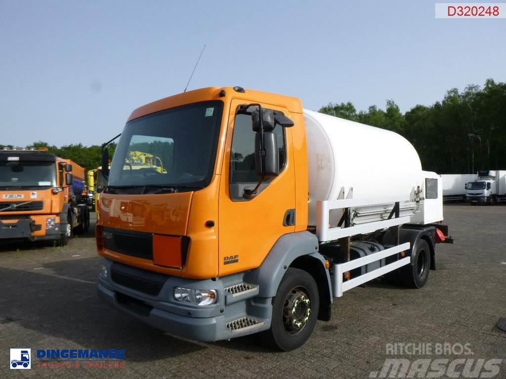DAF LF 55.180 4x2 RHD ARGON gas truck 5.9 m3 Automobilinės cisternos
