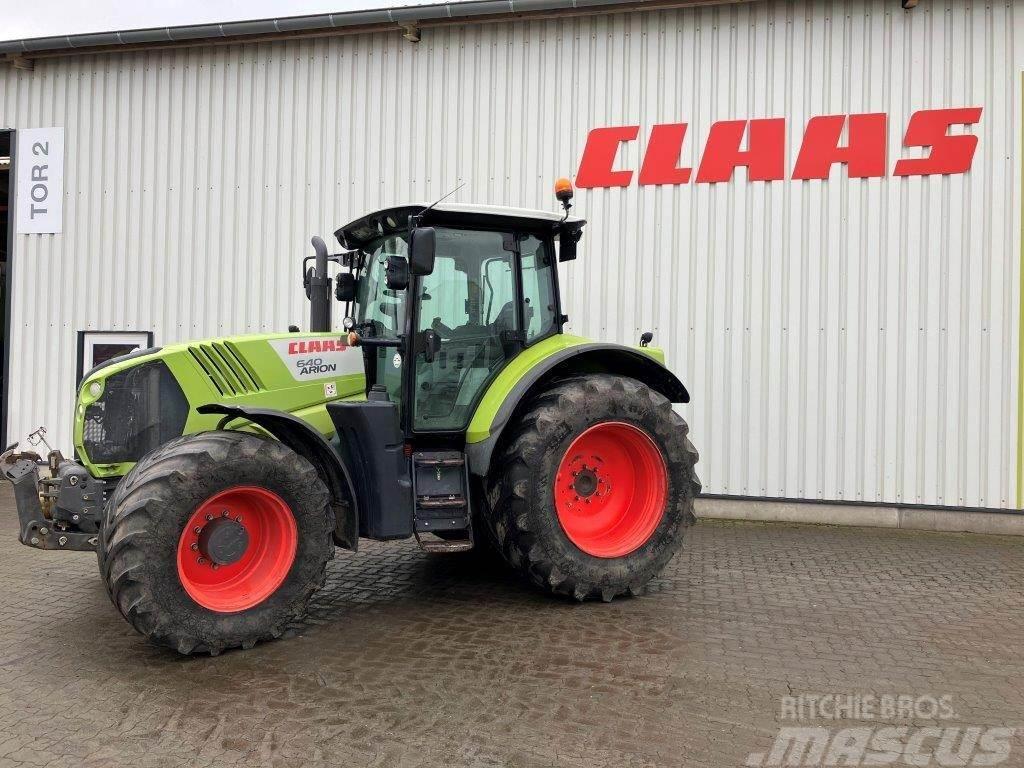 CLAAS ARION 640 HEXASHIFT Traktoriai