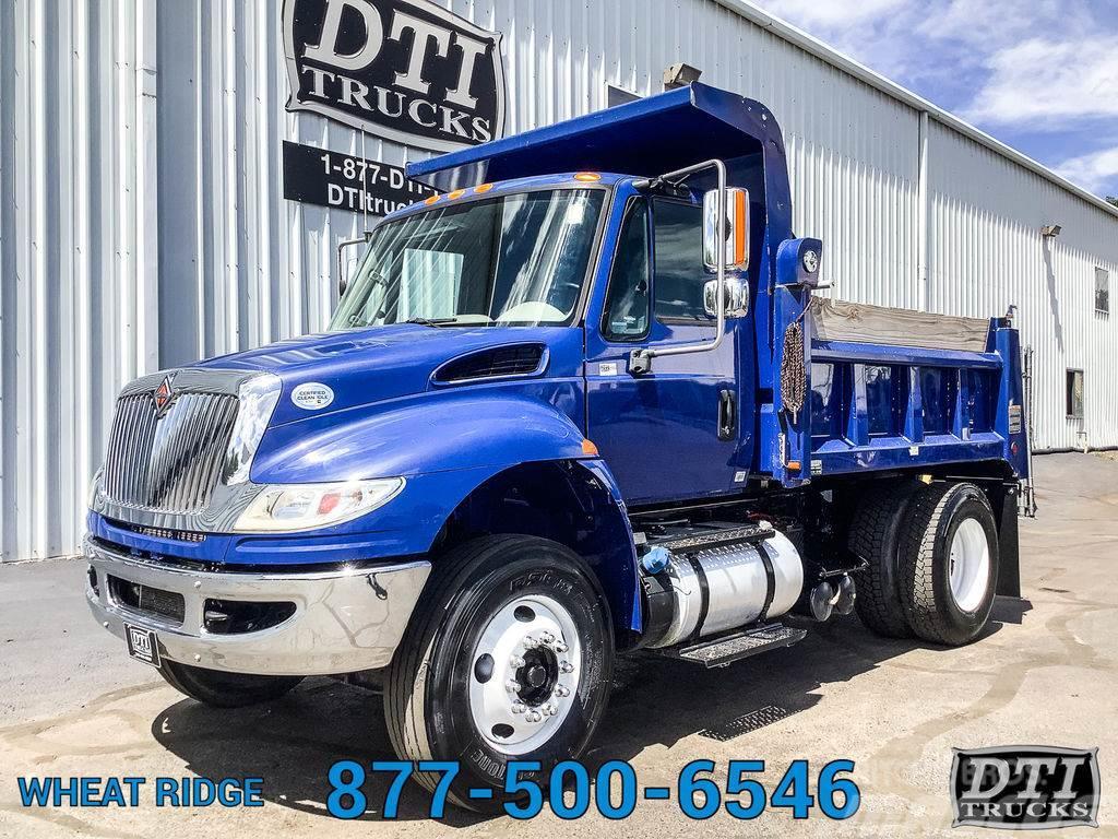 International 4300 Dump Truck, 6.7L Diesel, Allison Auto, Pintle Savivarčių priekabų vilkikai
