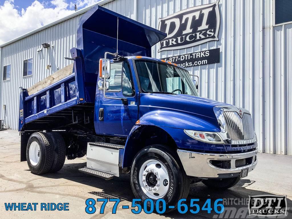 International 4300 Dump Truck, 6.7L Diesel, Allison Auto, Pintle Savivarčių priekabų vilkikai