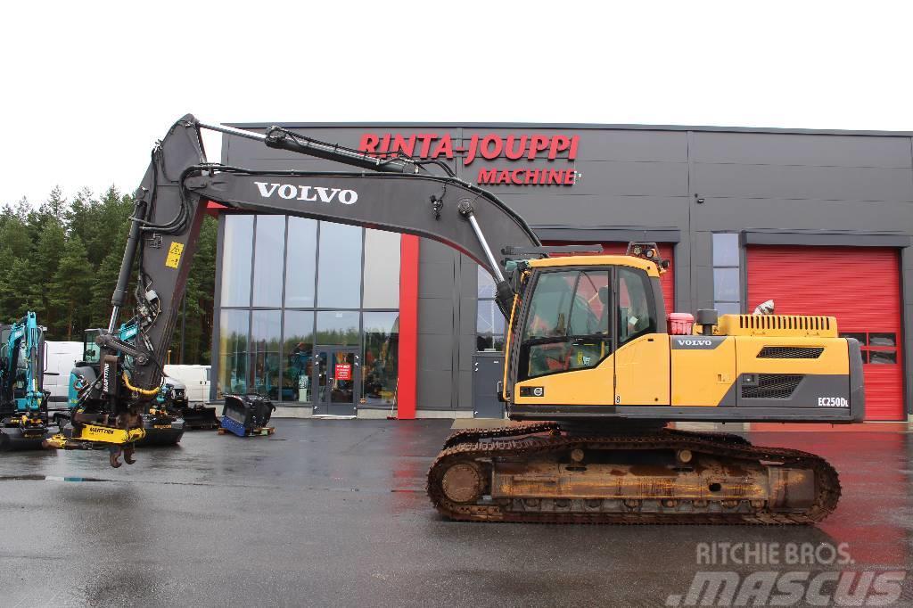 Volvo EC 250 DL / Kallistaja, Pyörittäjä, Rasvari, YM! Crawler excavators