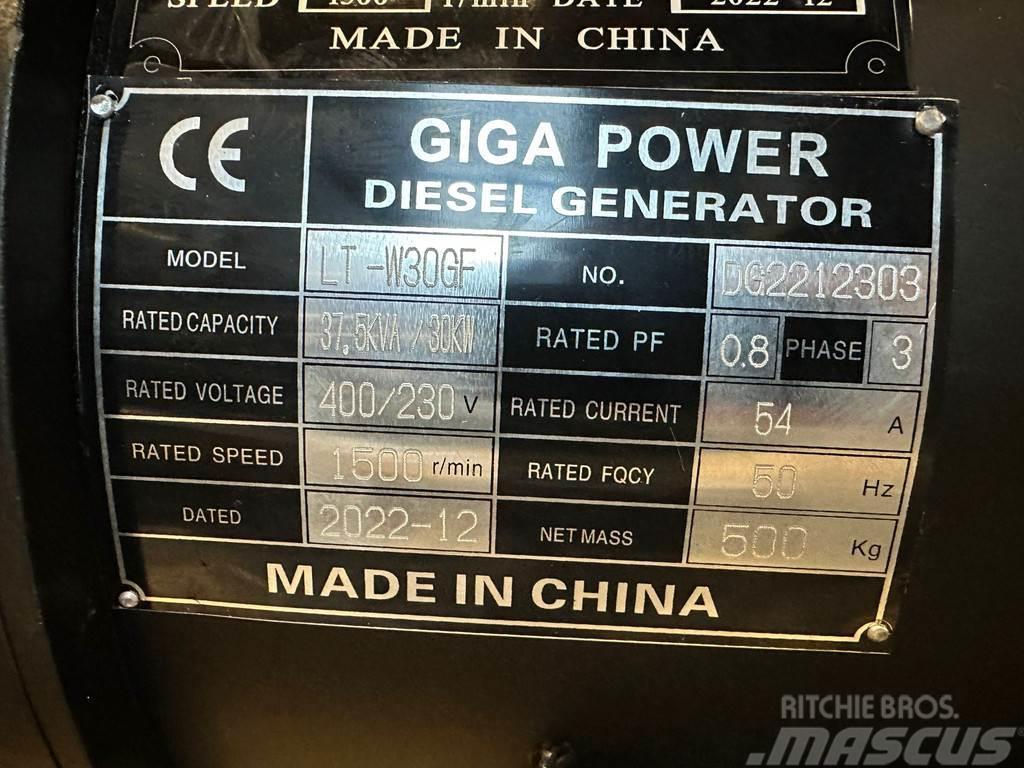  Giga power LT-W30GF 37.5KVA open set Kiti generatoriai