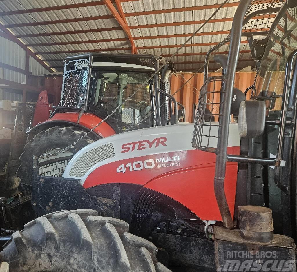 Steyr 4100 Forestry tractors
