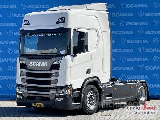 Scania R 500 A4x2NB RETARDER DIFF-L 8T FULL AIR P-AIRCO Naudoti vilkikai
