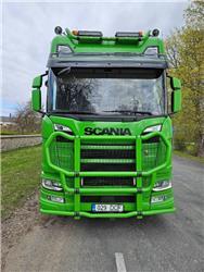 Scania R 500+haagis+loglift 96ST