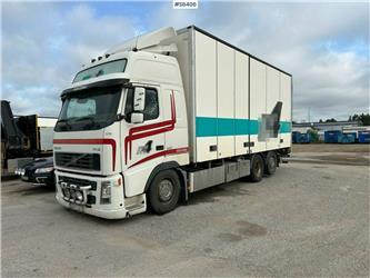 Volvo FH12 6x2 Box truck with opening side and tail lift