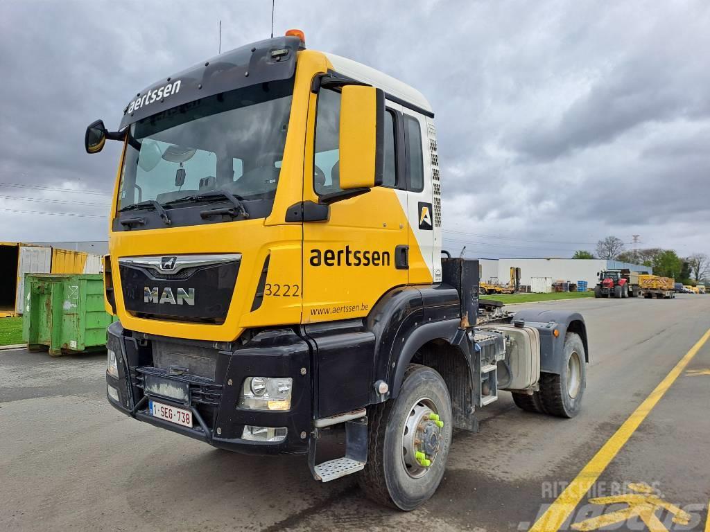 MAN TGS 18.460 (4x4 + Hydraulic Tipping System) Tractor Units