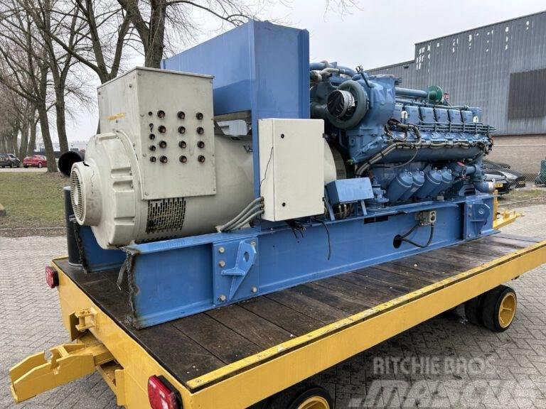 MTU 12V396 - Used - 1500 kVa - 599 hrs Diesel Generators