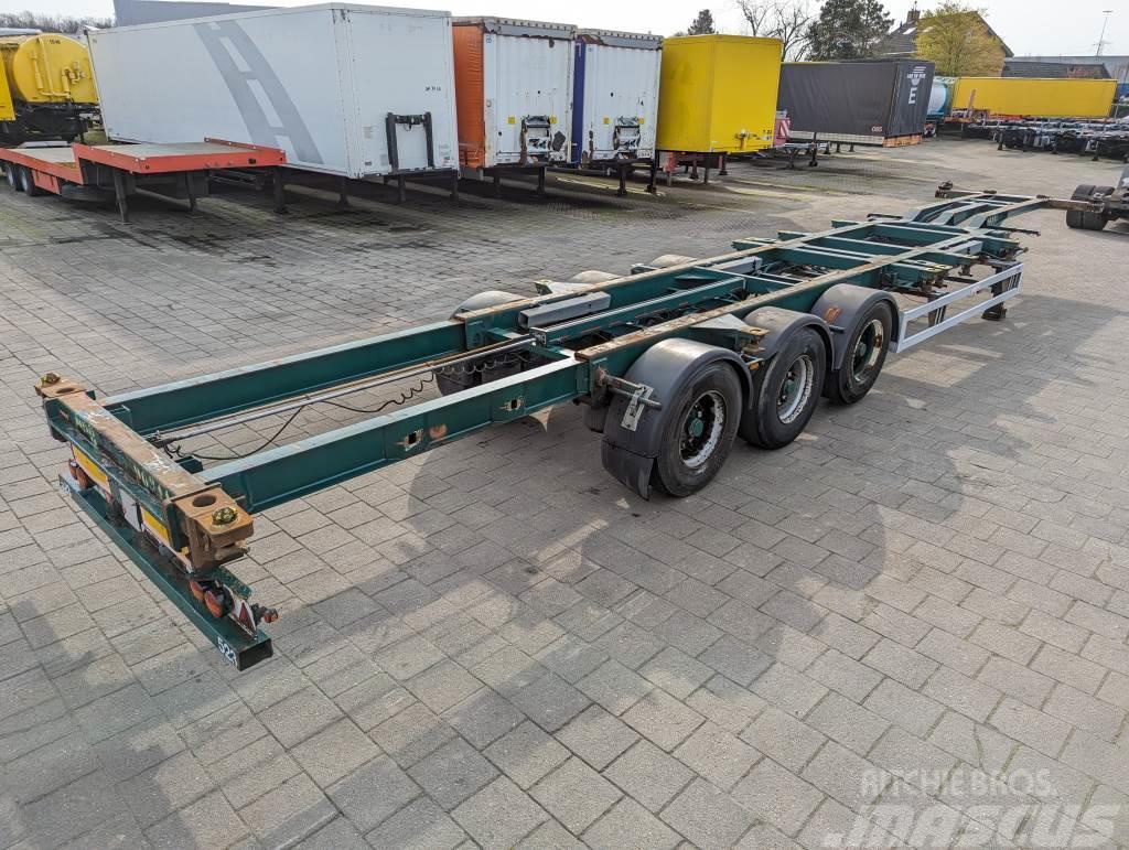Renders ROC 12.27 CC 3-Assen BPW - Lift-as - Discbrakes - Containerframe semi-trailers