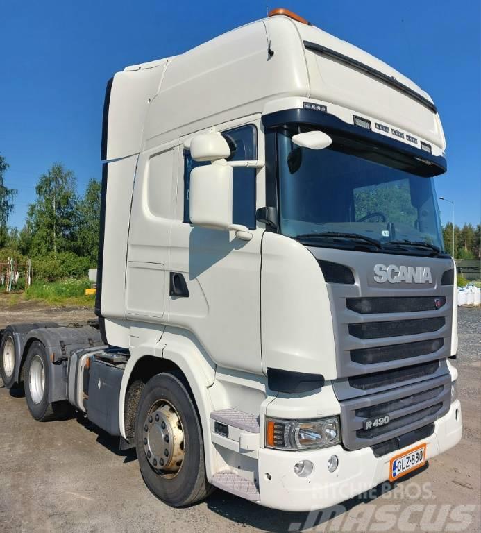 Scania R490, 6X2 Tractor Units