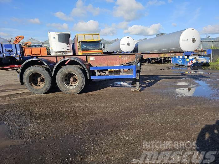 Köhler Elmshorn 2 axle | 20 foot | container chassis | st Containerframe semi-trailers