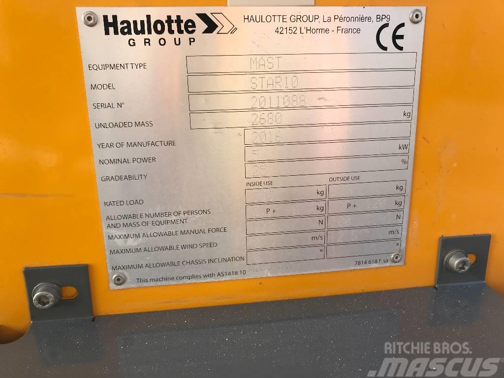 HAULOTTE STAR 10 - NEW BATTERIES Vertical mast lifts