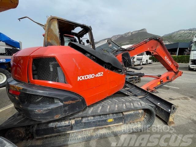 Kubota KX 080 Crawler excavators