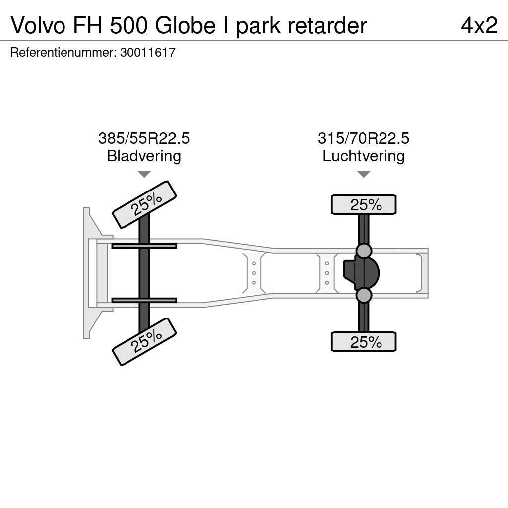 Volvo FH 500 Globe I park retarder Tractor Units