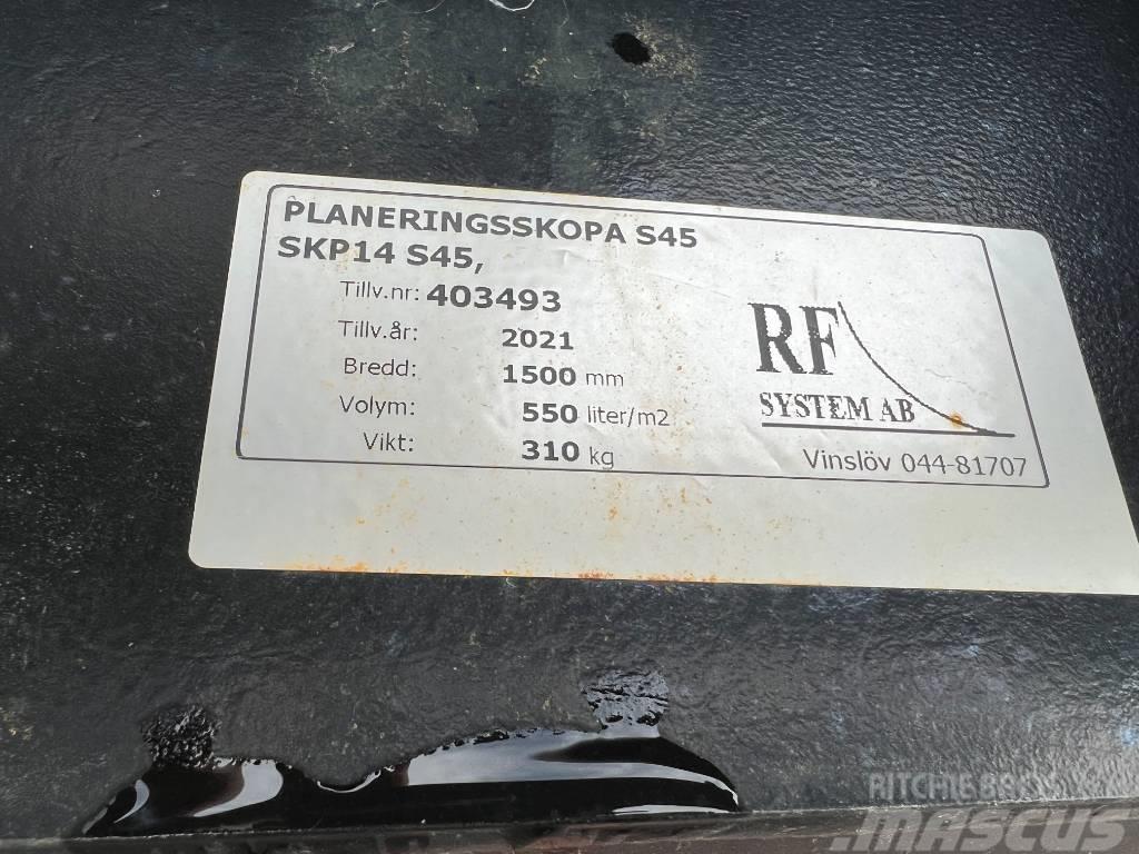  Övrigt Lastning och Gräv RF Skoppaket S45 Backhoe loaders