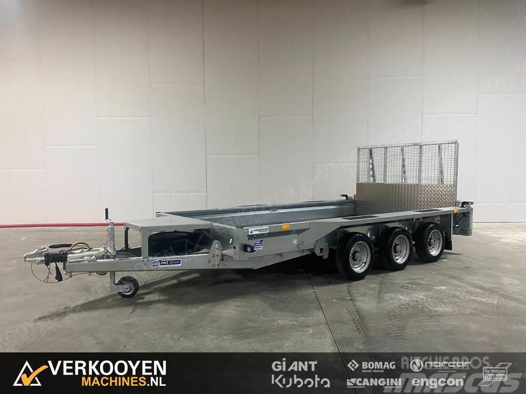 Ifor Williams GX126 Klep 3-asser Low loader-semi-trailers
