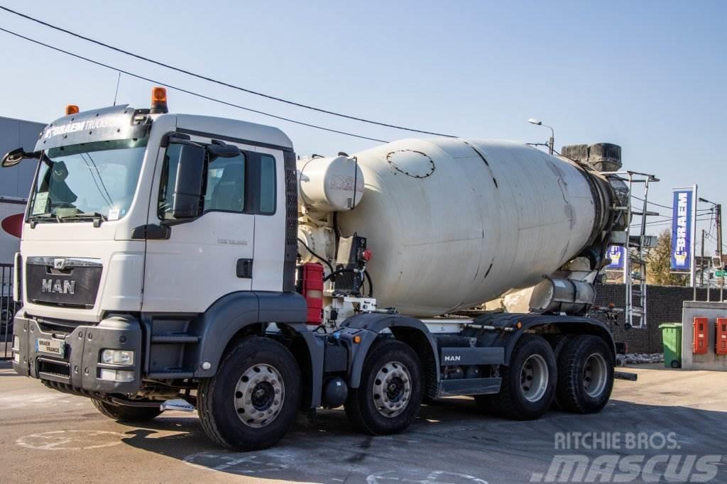 MAN TGS 32.360+E5/EEV+MIXER 9M³ Concrete trucks