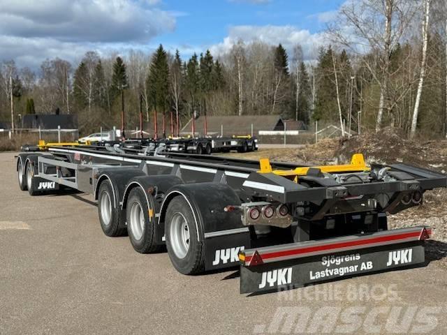 Jyki 5 axl lastväxlarvagn Demountable trailers
