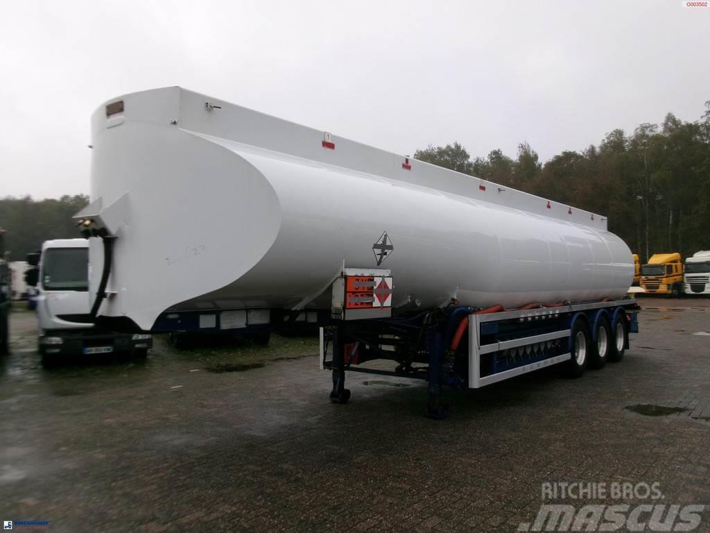 Heil / Thompson Fuel tank alu 45 m3 / 6 comp + pump  / Tanker semi-trailers