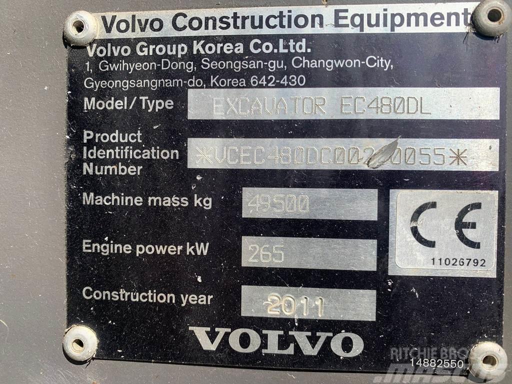 Volvo EC480DL Excavator pe Senile Special excavators
