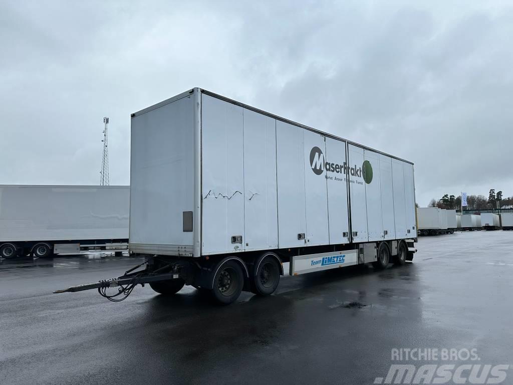 Limetec Skåpsläp, Öppningsbar Sida, DGP 129 Box body trailers