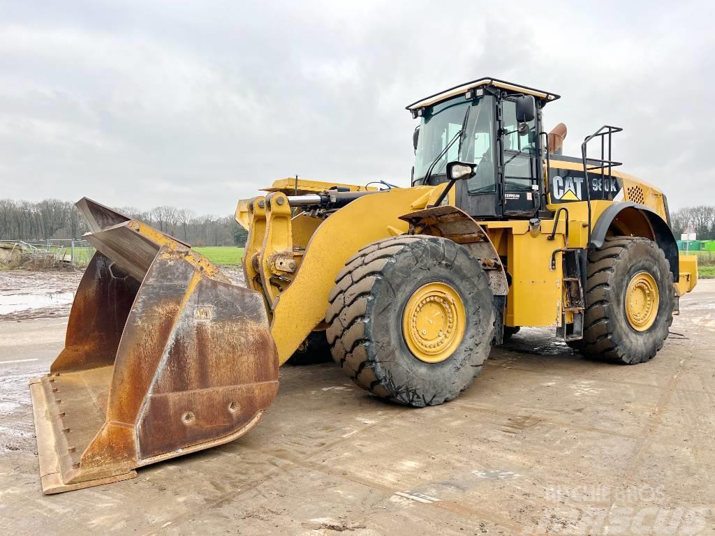 CAT 980K - Weight System / Automatic Greasing Wheel loaders