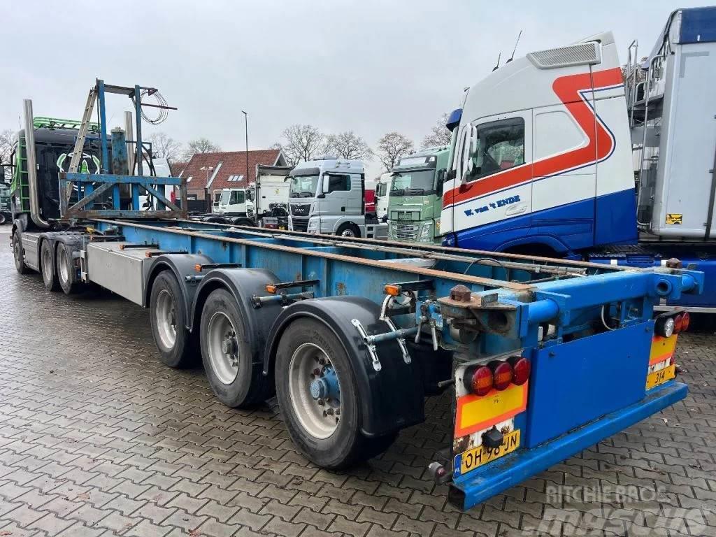 Desot 30FT Tipping Kip chassis APK 06-2024 €5750 Containerframe semi-trailers