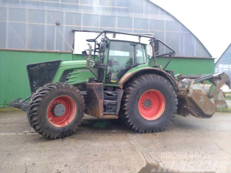 Fendt 939 Vario RüFa mit Forstfräse Tractors