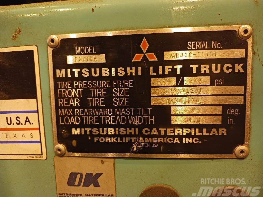 Mitsubishi FGC15K Forklift trucks - others
