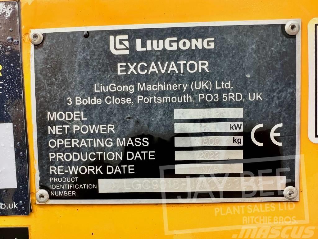 LiuGong 9018F Mini excavators < 7t (Mini diggers)