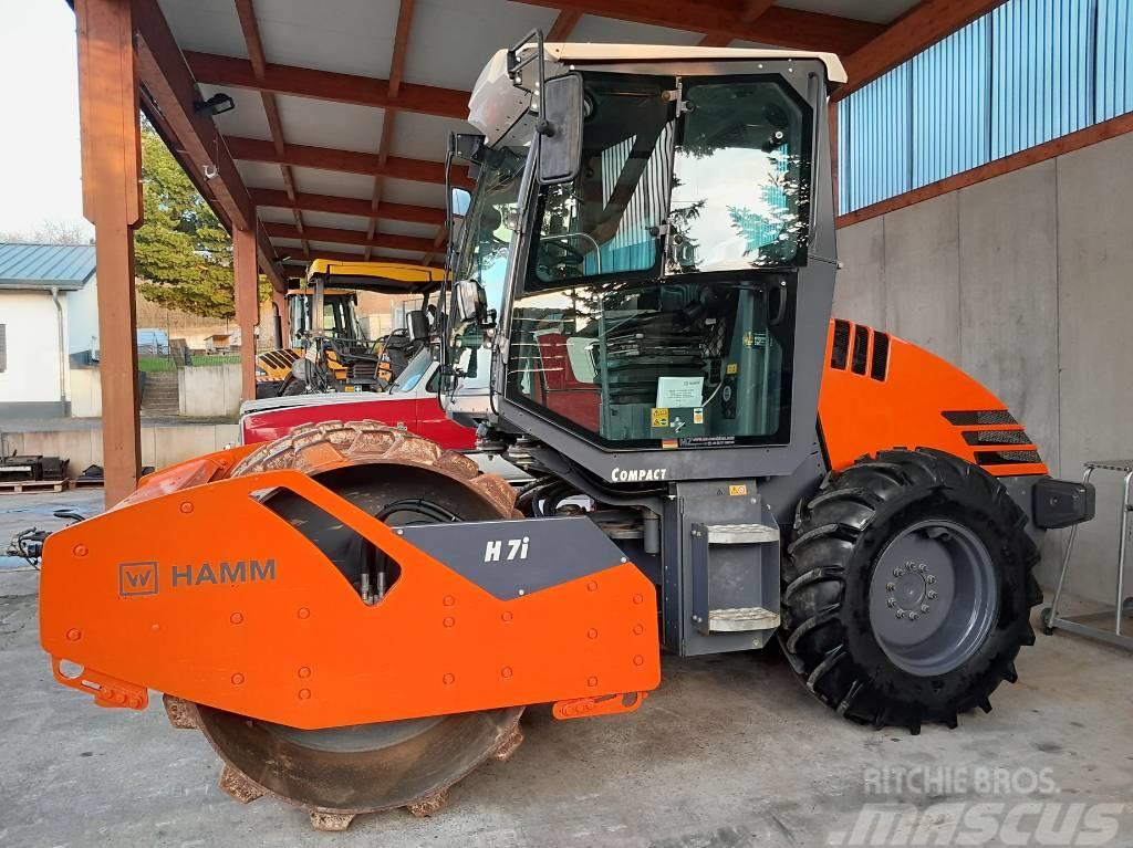 Hamm 2019 H7i P *  670 hrs *  PADFOOT *  7 to Single drum rollers