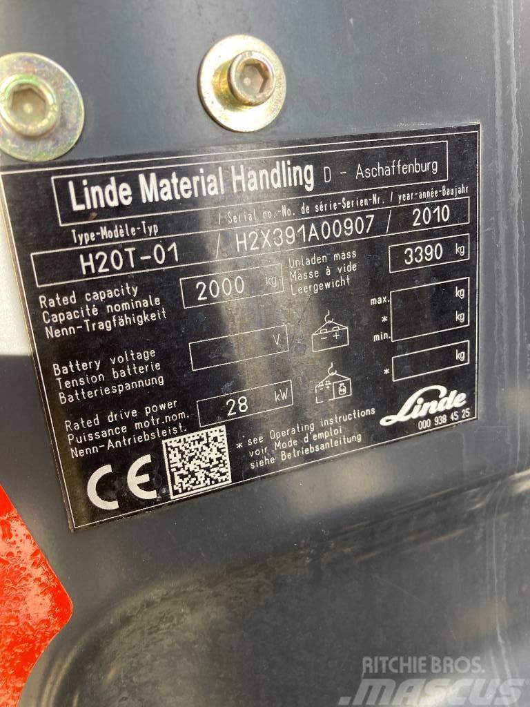 Linde H20T/391 LPG trucks