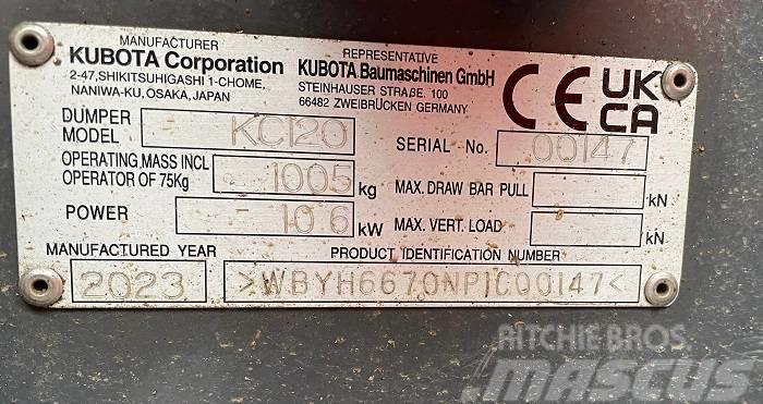 Kubota KC120 Tracked dumpers