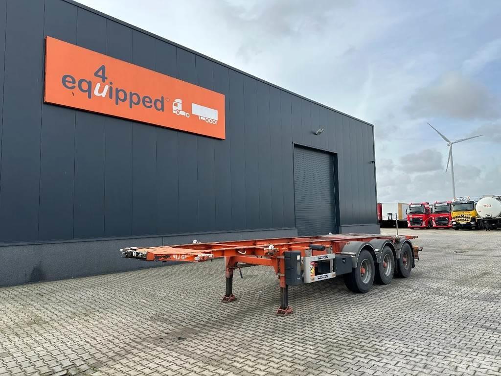 LAG 20FT/30FT CHASSIS, ADR (EXII, EXIII, FL, AT), BPW+ Containerframe semi-trailers