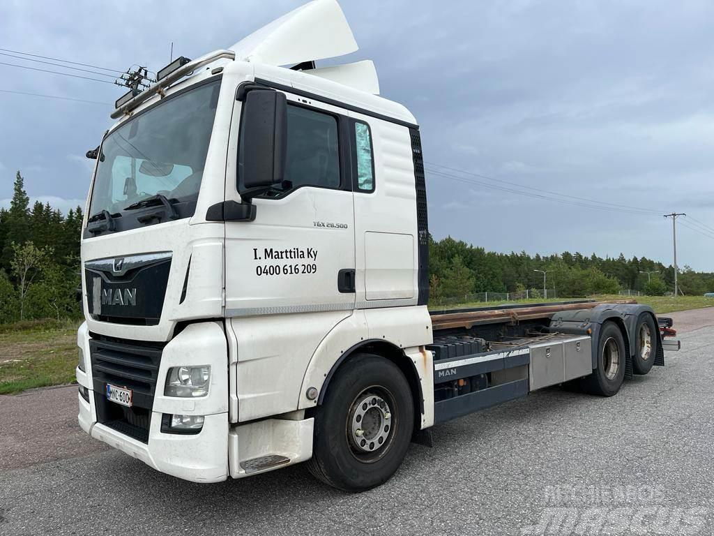 MAN TGX 28.500 6x2 vm. 2017 Container Frame trucks