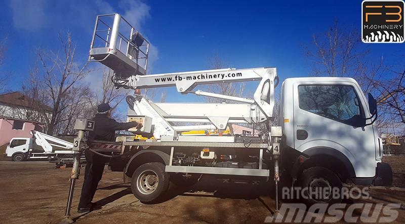 Multitel MX 210 Truck & Van mounted aerial platforms