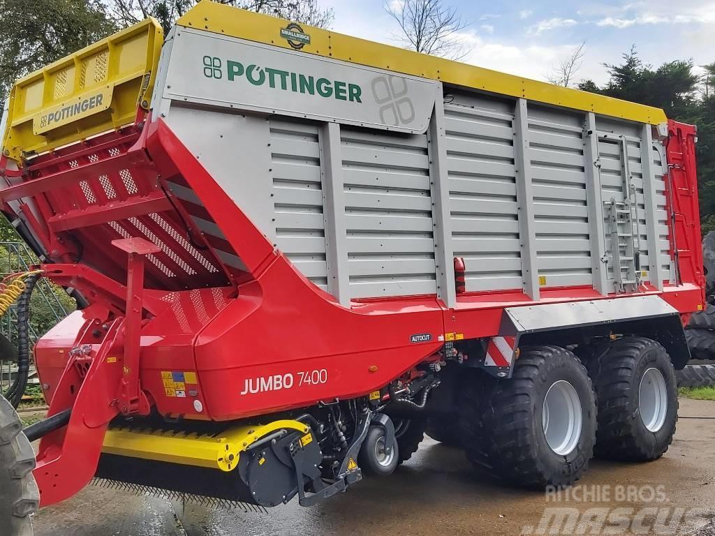 Pöttinger JUMBO 7400 Self loading trailers