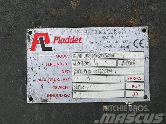 Pladdet Adapterplate Quick connectors