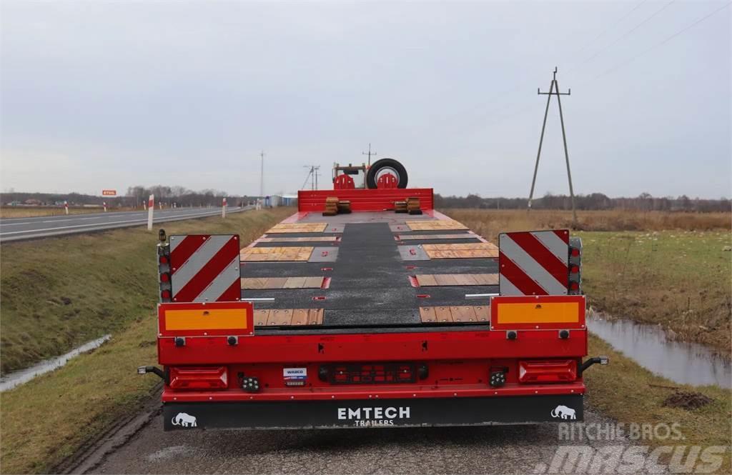  Emtech 3.NNZ-1R-1N (NA) Low loader-semi-trailers