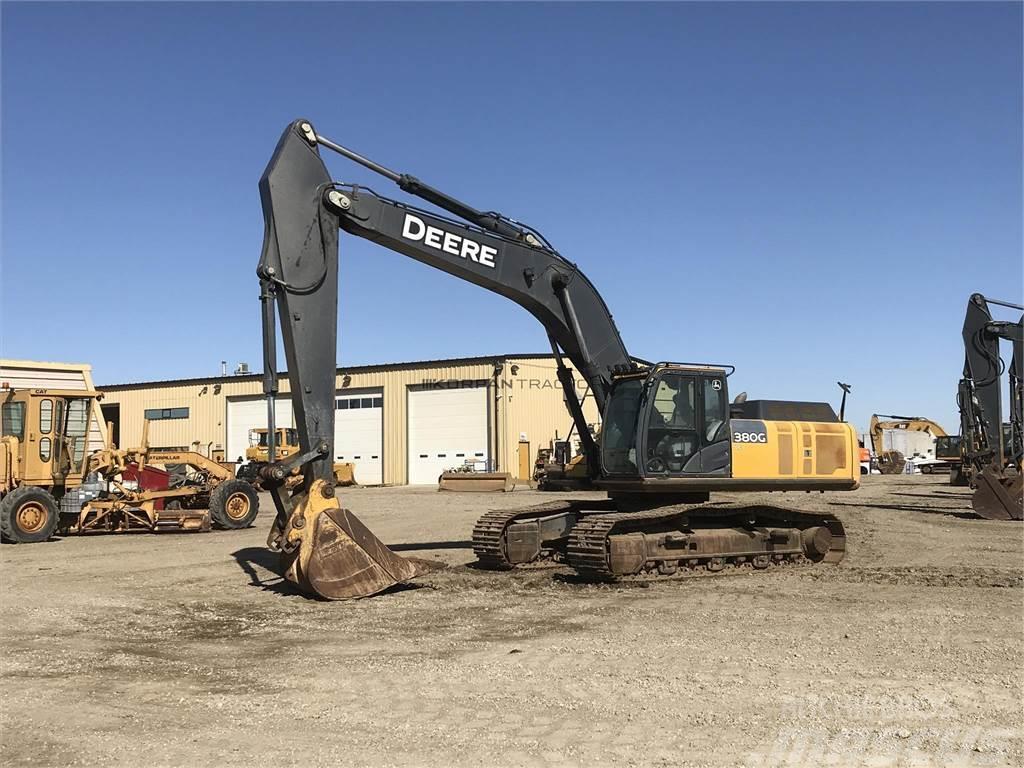 John Deere 380G LC Crawler excavators