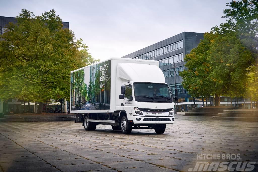 Fuso eCanter el lastbil 8,55 ton transportskåp Box body trucks